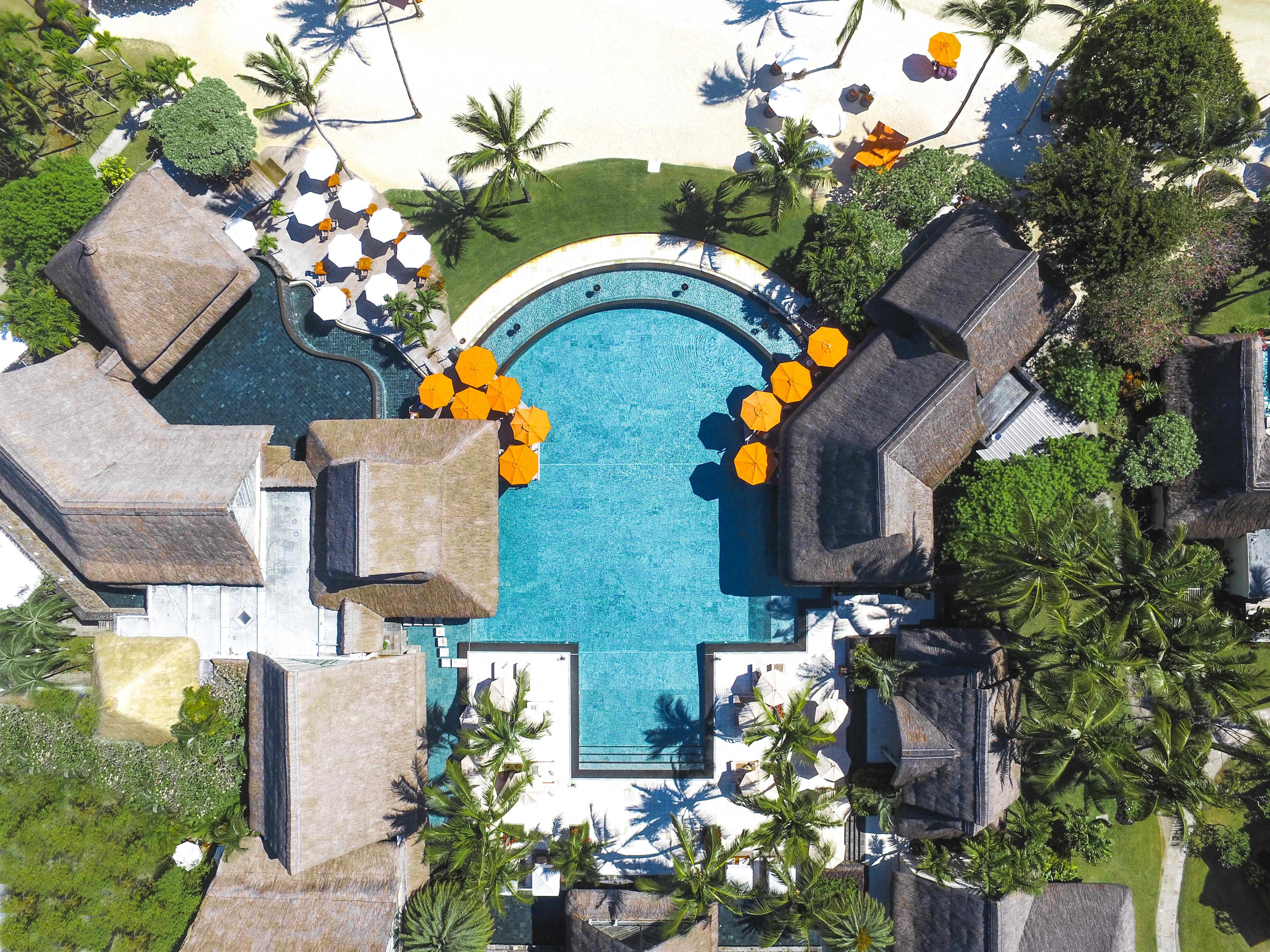 Constance Prince Maurice Poste de Flacq Εξωτερικό φωτογραφία Aerial view of the resort